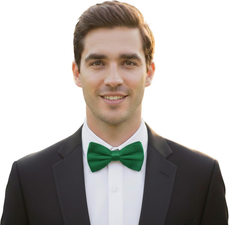 DIBI Adjustable Classic Pretied Bow Tie for Men, Women, and Boys - Men's Bowtie for Wedding, Costume Party and Formal Events - Image 2